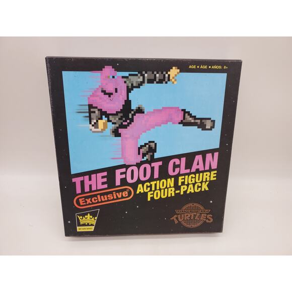 The Foot Clan Action Figure 4 Pack - TMNT - Picture 1 of 9